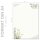 GRÜNE ZWEIGE Briefpapier Einladung CLASSIC 50 Blatt Briefpapier, DIN A4 (210x297 mm), A4C-8367-50