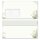 GRÜNE ZWEIGE Briefpapier Sets Blumenmotiv CLASSIC Briefpapier Set, 200 tlg., DIN A4 & DIN LANG im Set., SMC-8367-200