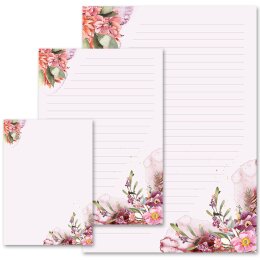 Briefpapier BLÜTENZEIT - DIN A4 Format 50 Blatt