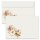 Briefumschläge HERBSTGARTEN - 50 Stück C6 (ohne Fenster) Blumen & Blüten, Jahreszeiten - Herbst, Wildblumen, Paper-Media
