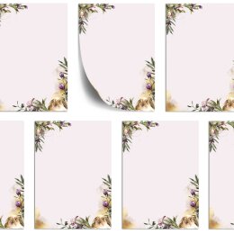 Briefpapier BLUMENNEST - DIN A5 Format 250 Blatt