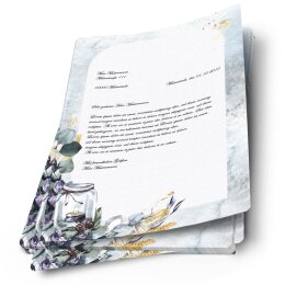Briefpapier WINDLICHT - DIN A4 Format 50 Blatt