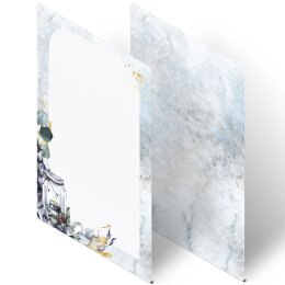WINDLICHT Briefpapier Winter ROUNDED 250 Blatt Briefpapier, DIN A4 (210x297 mm), A4R-7002-250