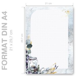 Briefpapier WINDLICHT - DIN A4 Format 250 Blatt