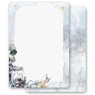Briefpapier WINDLICHT - DIN A5 Format 50 Blatt Weihnachten, Winter, Paper-Media
