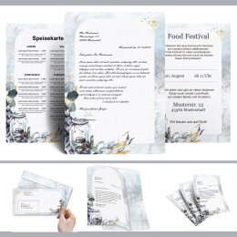 Briefpapier Set WINDLICHT - 40-tlg. DL (ohne Fenster)