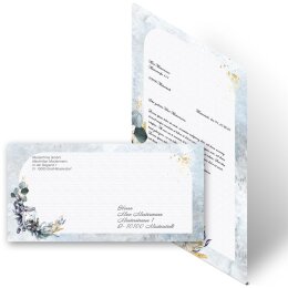 Briefpapier Set WINDLICHT - 100-tlg. DL (ohne Fenster)