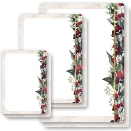 Briefpapier MISTELZWEIGE - DIN A4 Format 50 Blatt