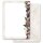 Briefpapier-Sets Weihnachten, MISTELZWEIGE Briefpapier Set, 100 tlg. - DIN A4 & DIN LANG im Set. | Online bestellen! | Paper-Media