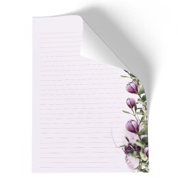 KROKUSSE Briefpapier Frühling CLASSIC 100 Blatt Briefpapier Paper-Media A4C-8370-100