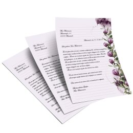 Briefpapier KROKUSSE - DIN A5 Format 100 Blatt