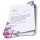 Briefpapier HYAZINTHEN - DIN A4 Format 250 Blatt