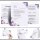 Briefpapier HYAZINTHEN - DIN A4 Format 250 Blatt