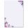 Briefpapier HYAZINTHEN - DIN A5 Format 50 Blatt Blumen & Blüten, Einladung, Paper-Media