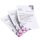 Briefpapier HYAZINTHEN - DIN A5 Format 50 Blatt