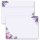 Briefumschläge HYAZINTHEN - 50 Stück C6 (ohne Fenster) Blumen & Blüten, Große Auswahl, Paper-Media