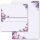 Briefpapier Set HYAZINTHEN - 100-tlg. DL (ohne Fenster) Blumen & Blüten, Geschenkset, Paper-Media