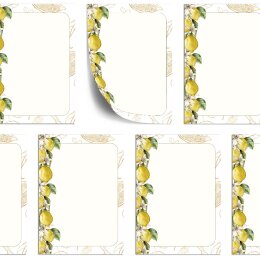 Motivpapier ZITRONEN - DIN A5 Format 50 Blatt