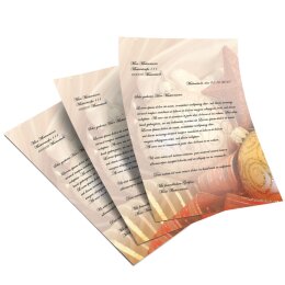Briefpapier WEIHNACHTSGLANZ - DIN A4 Format 100 Blatt
