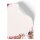 Briefpapier - Motiv BLUMENHASEN | Blumen & Blüten | Hochwertiges DIN A5 Briefpapier - 100 Blatt | 90 g/m² | einseitig bedruckt | Online bestellen!