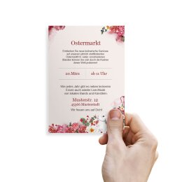 Briefpapier BLUMENHASEN - DIN A6 Format 100 Blatt