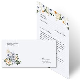 Motivpapier Set HASENWIESE - 20-tlg. DL (ohne Fenster)