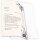 LILA BLUMEN Briefpapier Blumenmotiv CLASSIC 20 Blatt Briefpapier, DIN A4 (210x297 mm), A4C-8375-20