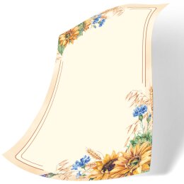 Motivpapier SPÄTSOMMER - DIN A5 Format 250 Blatt