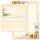 Motiv-Briefpapier Set SPÄTSOMMER - 20-tlg. DL (ohne Fenster) Blumen & Blüten, Jahreszeiten - Sommer, Blumenmotiv, Paper-Media