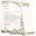 Briefpapier - Motiv FESTLICHER TANNENBAUM | Weihnachten | Hochwertiges DIN A4 Briefpapier - 250 Blatt | 90 g/m² | beidseitig bedruckt | Online bestellen!