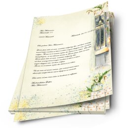 Motivpapier WINTERFENSTER - DIN A4 Format 100 Blatt