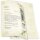 Briefpapier - Motiv WINTERFENSTER | Weihnachten | Hochwertiges DIN A4 Briefpapier - 100 Blatt | 90 g/m² | beidseitig bedruckt | Online bestellen!
