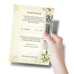 Motivpapier WINTERFENSTER - DIN A5 Format 250 Blatt