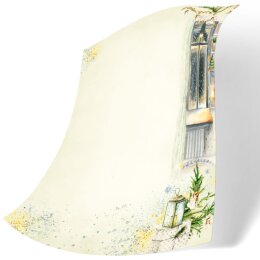 Motivpapier WINTERFENSTER - DIN A5 Format 250 Blatt