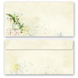 WINTERFENSTER Briefpapier Sets Wintermotiv ELEGANT Briefpapier Set, 20 tlg., DIN A4 & DIN LANG im Set., SOE-4049-20