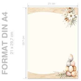 Motivpapier OSTERPOST - DIN A4 Format 250 Blatt
