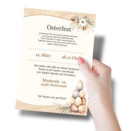 Motivpapier OSTERPOST - DIN A5 Format 100 Blatt