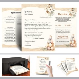Motivpapier OSTERPOST - DIN A5 Format 100 Blatt