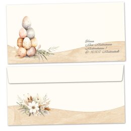 Briefumschläge Ostern, OSTERPOST 25 Briefumschläge (ohne Fenster) - DIN LANG (220x110 mm) | selbstklebend | Online bestellen! | Paper-Media