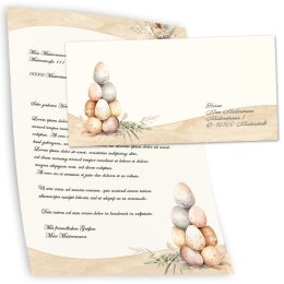 Briefumschläge OSTERPOST - 25 Stück DIN LANG (ohne Fenster)