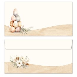 OSTERPOST Briefpapier Sets Briefpapier mit Umschlag CLASSIC Briefpapier Set, 20 tlg., DIN A4 & DIN LANG im Set., SOC-8376-20