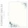 Motivpapier BLAUE BLUMEN - DIN A4 Format 100 Blatt