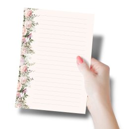 Motivpapier ROSENPRACHT - DIN A5 Format 100 Blatt