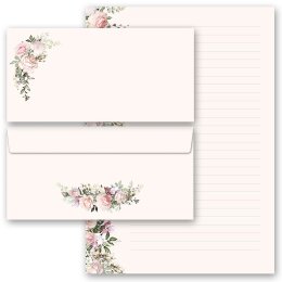 Briefpapier-Sets ROSENPRACHT Blumen & Blüten,...