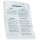 Urkundenpapier MARMOR HELLBLAU 190 g/m², DIN A4 (210x297 mm)