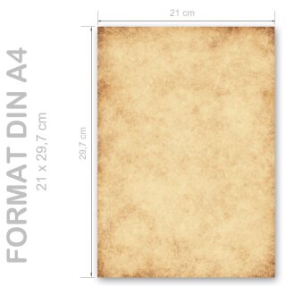 Urkundenpapier HISTORY 190 g/m², DIN A4 (210x297 mm) Antik & History, Urkunden & Gastronomie, Vintage, Paper-Media