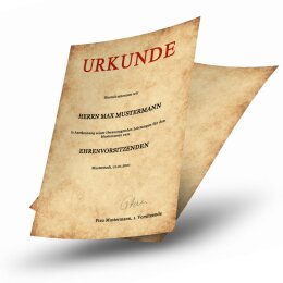 Urkundenpapier HISTORY 190 g/m², DIN A4 (210x297 mm)