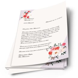Motivpapier IM GARTEN - DIN A4 Format 50 Blatt
