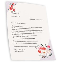 Motivpapier IM GARTEN - DIN A4 Format 50 Blatt