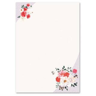 Briefpapier IM GARTEN - DIN A5 Format 100 Blatt , , Paper-Media